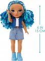 Rainbow High Littles. Puppen Saphirblau