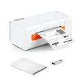 VEVOR Etikettendrucker Labeldrucker 203DPI edikettendruckgerät 40-108mm USB