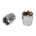 KS TOOLS 918.3815 3/8" CHROMEplus Sechskant-Stecknuss, 15mm