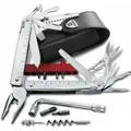 Victorinox - Swisstool 38in1, Mit Leder-etui 3.0339.l