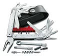 Victorinox - Klemme Swiss Tool x plus Ratchet 38 Funktionen Etui Leder -