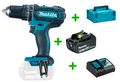 Makita DHP482Z Akku-Schlagbohrschrauber 18V DHP482 + 1xAkku 3Ah + Lader + Makpac