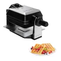 KRUPS FDD 95 D Waffeleisen Edelstahl/Schwarz