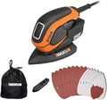 WORX WX648 Schleifer 65W, 230V – Ergonomischer Handschleifer zum Schleifen