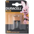 DURACELL Plus 9 Volt/6LR61 1er Pack 9V Alkaline Batterie E-Block