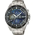 CASIO EDIFICE Chronograph EFR-556DB-2AVUEF, Quarzuhr, Armbanduhr,Herrenuhr, bis 10bar wasserdicht,Edelstahlarmband silberfarben