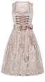 Nübler Trachtenkleid Dirndl Midi Tessa in Taupe von Nübler - Rocklänge 65 cm