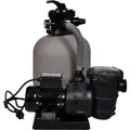 vidaXL Sandfilterpumpe 600 W 17.000 L/h
