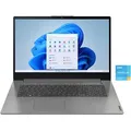 Lenovo IdeaPad 3 17IAU7 Notebook (43,94 cm/17,3 Zoll, Intel Pentium Gold 8505, UHD Graphics, 512 GB SSD) grau