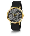 Guess Herren Armbanduhr G BOSSED in Schwarz und Goldton 44 mm GW0625G2