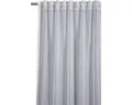 Vorhang mit Universalband Voile Uni weiß 175x140 cm