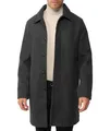 Indicode Herren INGrandrim Mantel mit Umschlagkragen | Herrenmantel Wintermantel Männer Charcoal Mix, XXL