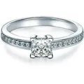 Trilani Ring aus Sterling Silber in mit Zirkonia 58 Damen 