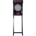 Karella Dartscheibe E-Master, elektronisch, für Softdarts, aus Kunststoff, mit 6 Dartpfeilen & Standfuß