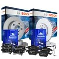 Bosch Bremsscheiben ATE Ceramicbeläge VW PASSAT 362  MIT EfsB VORN Ø312 HA Ø282