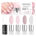 NEONAIL Must Have BASE Set - UV Nagellack - Shellac - Sets - Nagelset - Base - Nägel Set - Nails - Shellack Set - UV Lack - Maniküre - UV LED - Base Extra - Revital Base Fiber - Modeling Base