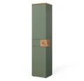 Vicco Hochschrank Eden, Grün/Artisan, 40 x 184.2 cm mit 2 Türen & 1 Schublade (1-St)
