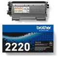 ORIGINAL Original Toner Brother TN-2220, ca. 2.600 S., schwarz 1534123-OO
