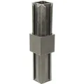 XD-Rohrverbinder gerade Schwarz für Ø 20 mm