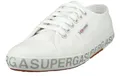 Superga S111XQW 2750 COTW Glitterlettering 928 white silver Sneaker