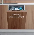 Hanseatic vollintegrierbarer Geschirrspüler HGVI4582C10J7714DS, 10 Maßgedecke, extra schmales Gerät, mit Automatikprogramm, mit Startzeitvorwahl