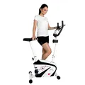Christopeit Sport Fahrrad-Heimtrainer CL 2-8-stufiger Widerstand, 5kg Magnet-Bremssystem, LCD-Display, bis 100kg