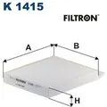 FILTRON K1415 Filter für Innenraumluft Innenraumfilter Filter Innenraum