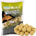 Balzer Matze Koch Boilies Clevere Kugeln - Karpfen-Köder, Futterboilies zum Anfüttern von Karpfen, 1kg (Leber-Knoblauch (Creme))