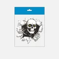 Aufkleber "Einschussloch Skull"