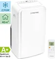 Trotec PAC 3000 X A + Mobiles Monoblock-Klimagerät, 2,9 kW KÃ1/4hlleistung, FCKW-frei, Luftentfeuchter, Luftreiniger, Timer, Fernbedienung
