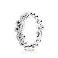 Pandora Ring Damen Heart Swirls Zirkonia Sterling-Silber 197117CZ Gr. 52