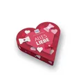 Ritter Sport Mini Schokowürfel Mischung Herzbox Packung 119g