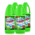 DanKlorix Hygiene-Reiniger Grüne Frische 1,5L - Mit Aktiv-Chlor (4er Pack)