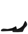 FALKE Damen Füßlinge Elegant Step W In extra low cut unsichtbar einfarbig 1 Paar, Schwarz Black 3009, 35-36