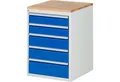 RAU Hängeregisterschrank Schubladenschrank 580x650x825mm B-Top-25mm 7xSchublade-TA lichtgrau/en