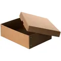 FALKEN PURE Aufbewahrungsbox 7,0 l braun 24,0 x 32,0 x 10,0 cm, 1 St.