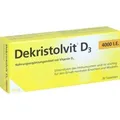 Dekristolvit D3 4.000 I.E. Tabletten 30 Stück Viitamin D 3
