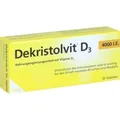 DEKRISTOLVIT D3 4.000 I.E. Tabletten, 30 St PZN 10818575