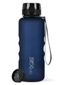 720°DGREE Trinkflasche Trinkflasche uberBottle softTouch mit Sieb sapphire blue 1,5l