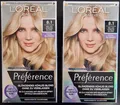 2x L’Oréal Paris Préférence Cool Blondes 8.1 Helles kühles Blond NEU OVP