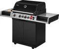 Enders Gasgrill "Uniq 4 IK Cruster", schwarz, B/H/T: 155cm x 65,5cm