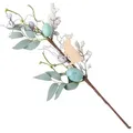OSTERDEKO Zweig mit Eiern & Hase, 46 cm