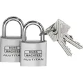 2er Multipack Burg Wächter 36151 Vorhängeschloss 30.00 mm gleichschließend