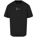 Karl Kani Kurzarmshirt Karl Kani Herren KKMQ12001 SMALL SIGNATURE TEE BLK (1-tlg) schwarz M (52)