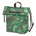 Hecktasche Fahrrad Seitentasche Rucksack Basil Evergreen Daypack Thymian Ledergr