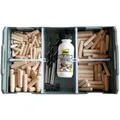 207 Stk. TOX-Dübel-Techn. Holzdübel-Set mit Zubehör TOX L-Boxx Mini Wood