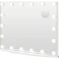 Costway Schminkspiegel mit Beleuchtung 18 Led