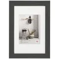 Walther Design Bilderrahmen, HOME HOLZRAHMEN, Grau, 15x20 cm