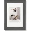 walther-design Bilderrahmen Home HO520D, 15 x 20 cm, Echtglas, Holzrahmen grau