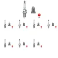 8 x Zündkerze NGK für CHEVROLET, DAEWOO, DAIHATSU, HONDA, ISUZU